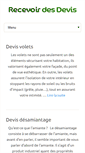 Mobile Screenshot of devisgratuits.info